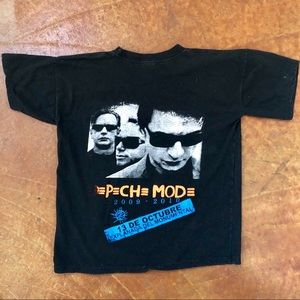 Vintage Depeche Mode 2009/2010 Spanish T-shirt